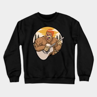Vintage gorilla guitar T-shirt Crewneck Sweatshirt